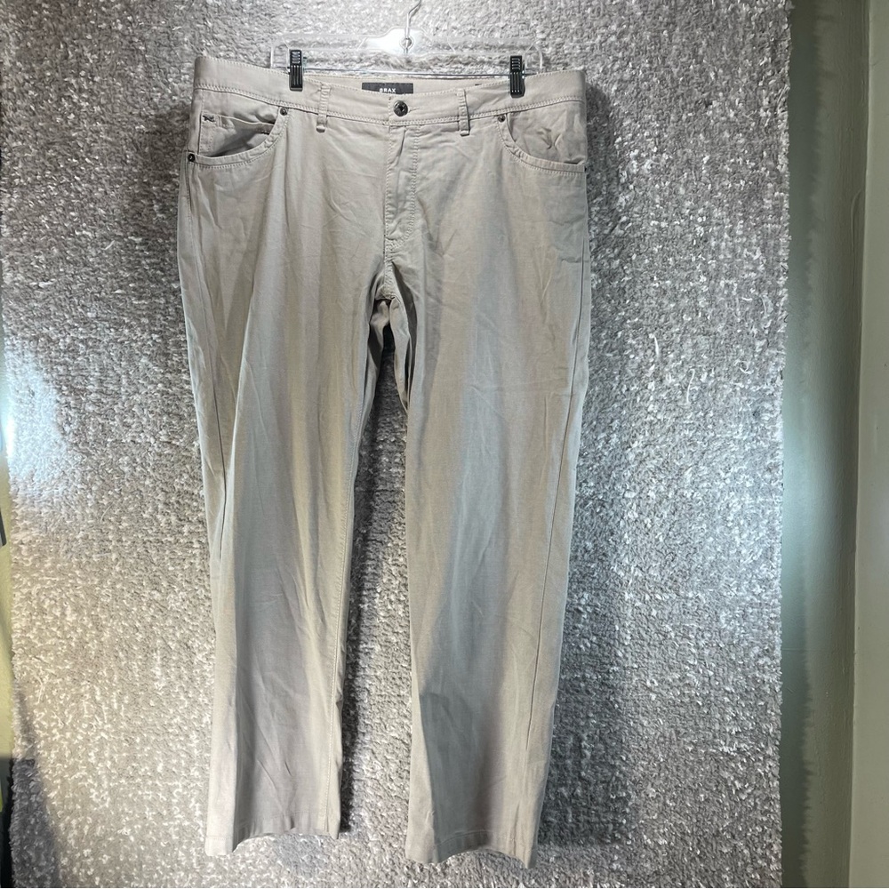 Brax Feel Good CADIZ Straight Gray Men Jeans Size‎ 40/32 Cotton Blend